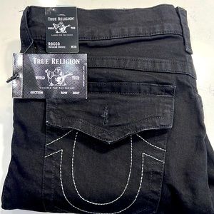 Men’s True Religion Rocco Relaxed Skinny Jeans.